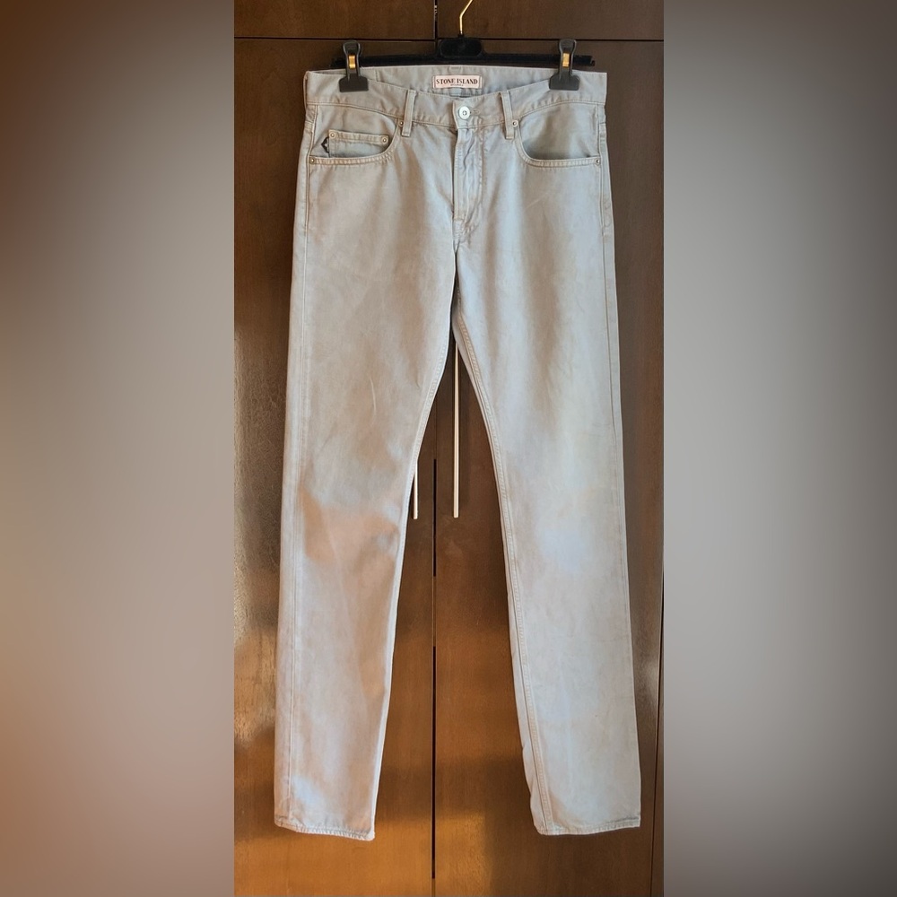 STONE ISLAND Cotton Chino Pants